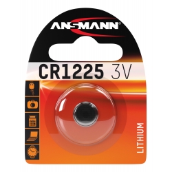 CR1225- Blister de 1 pile ANSMANN Lithium 3V